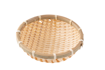 透明背景（png）に竹かご