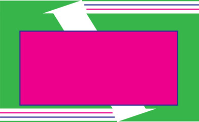Dynamic Pink and Green Abstract Background