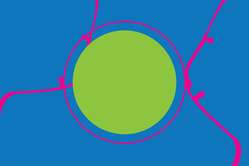 Abstract Circle
Pink Lines on Blue
Fluid Connections