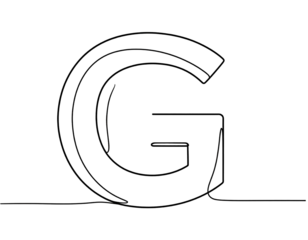 A letter shape made from tiny dots, on a dark background, creating an abstract geometric pattern