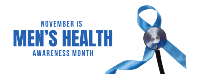 November boosts men's health awareness, isolated, PNG