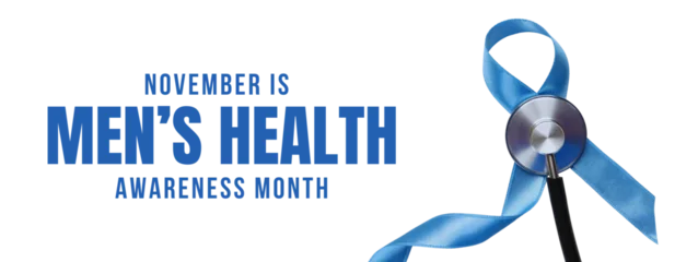 Fototapete Rund Musik November boosts men's health awareness, isolated, PNG  © Atlas