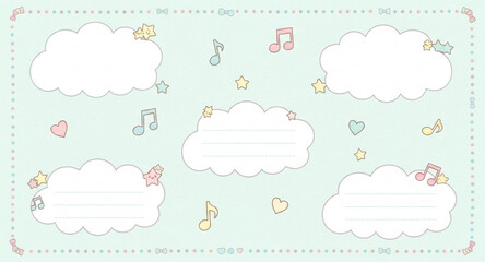 Music theme notepad
