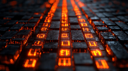 An AI network visualized as a glowing digital web, with interconnected nodes radiating vibrant light. The hyperrealistic scene symbolizes connectivity, intelligence, and the luminous flow of data in a