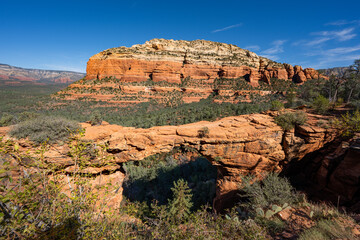 Sedona Arizona's Devil's Bridge and trail photos taken in the Fall of 2025