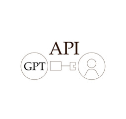 GPTとAPI機能のアイコン