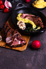 Chef's Special: Pork Chop and Mashed Yellow Potato