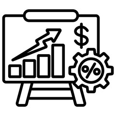 Financial Ratio Icon