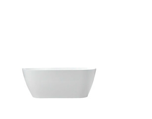 Small, white, rectangular bowl sits on a dark surface, softly lit and subtly shadowed near the lower edge