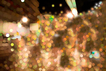 Delicate bokeh image with
