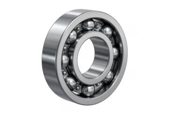 Steel ball bearing for machinery engineering industry