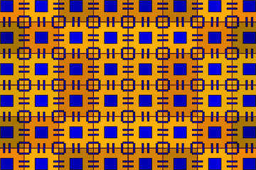 seamless pattern with geometric figures