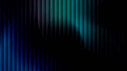 dark blue teal gradient with vertical lines on a black background a textured look featuring cool glow soft stripes