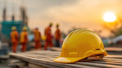 Construction Safety Helmets: A Critical Shield for Workers&rsquo; Personal Safety on Building Sites&mdash;Guarding Against Head Injuries from Hazards Like Falling Objects or Impacts, Ensuring Protection for Ever