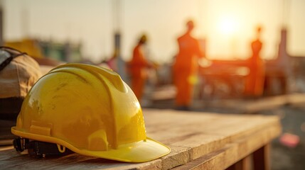 Construction Safety Helmets: A Critical Shield for Workers’ Personal Safety on Building Sites—Guarding Against Head Injuries from Hazards Like Falling Objects or Impacts, Ensuring Protection for Ever