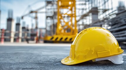 Construction Safety Helmets: A Critical Shield for Workers’ Personal Safety on Building Sites—Guarding Against Head Injuries from Hazards Like Falling Objects or Impacts, Ensuring Protection for Ever