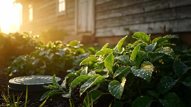 Septic Tank Garden Plumbing Inspection