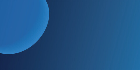 Gradient blue abstract background with a soft curve and smooth lighting.