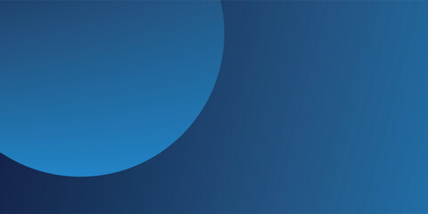 Gradient blue abstract background with a soft curve and smooth lighting.