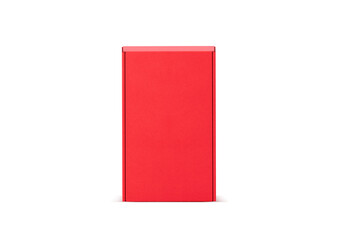Red Cardboard box, transparent background