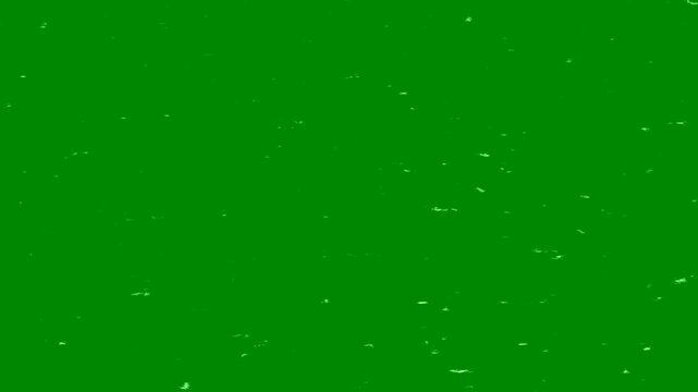 Old Film Glitch Effect Overlay &ndash; Vintage Film Scratches, Dust, and Border Damage Effect. Full HD. 4K