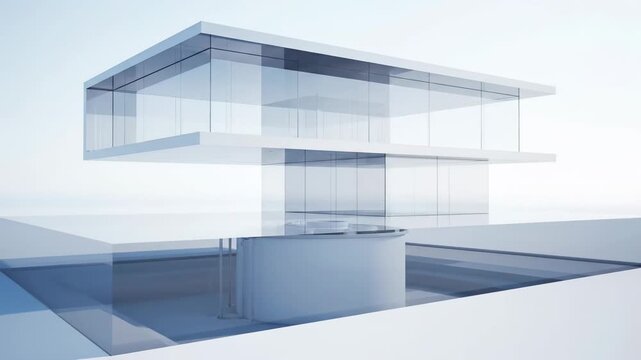 Septic Tank System Modern Architecture Concept