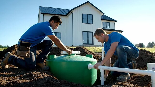 Septic Tank Installation Plumbers Residential Plumbing