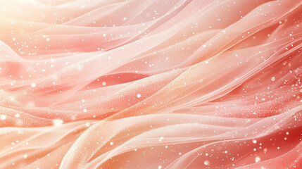Fototapeta premium Elegant and soothing soft rose gradient transitioning through peach, champagne, and ivory tones. A luxurious and minimal abstract background ideal for branding, packaging, invitations, digital design,