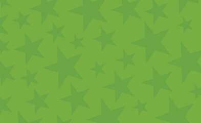 Green Starry Celebration Background