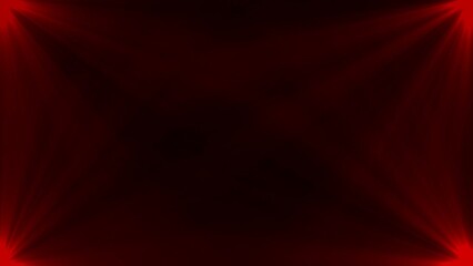 Fototapeta premium Red Spotlight Beams on Dark Background image