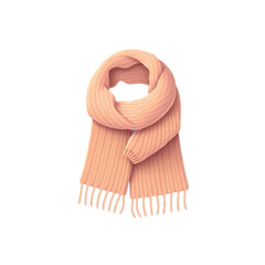 Orange Scarf Winter Accessory