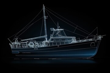 Obraz premium Boat boat sailboat vehicle.