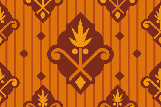 Vintage Wooden Background Pattern Illustration