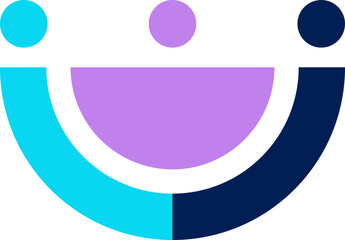 Happy Family Logo Design Element