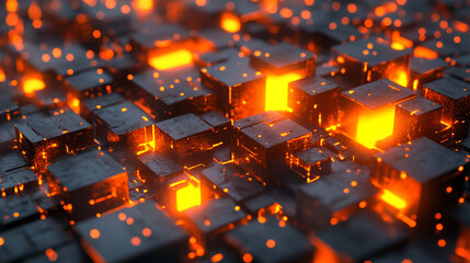 Glowing firewall visualization with radiant digital barriers, bright energy lines, and protective light patterns symbolizing cybersecurity, data defense, and secure network architecture.
