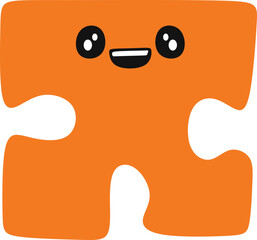 Colorful Puzzle Element