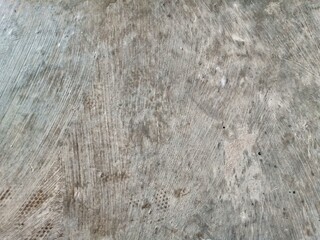 Closeup Texture of Scratched Concrete Floor Surface with Natural Patterns