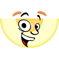 Cute Melon Character