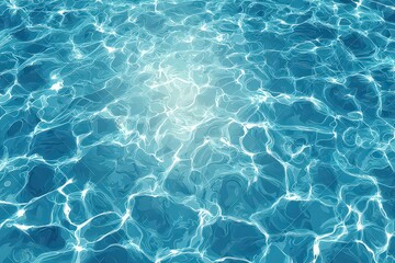 Obraz premium Abstract Illustration of Water Surface with Light Reflections and Subtle Color Variations