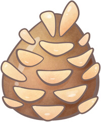 pine cone.