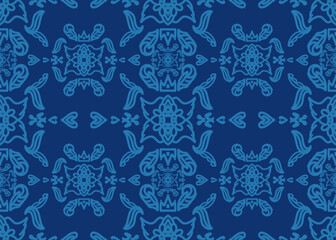 seamless damask pattern