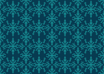 seamless damask pattern
