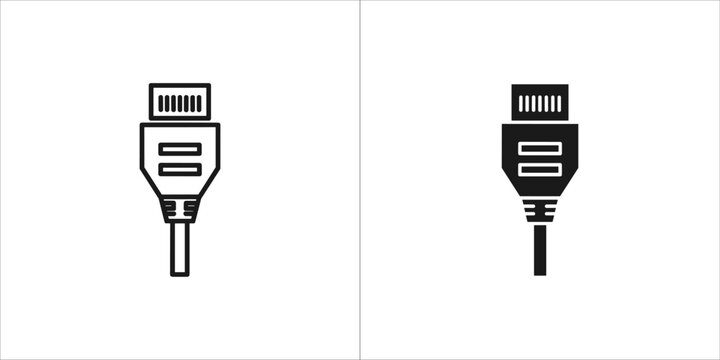 Illustration of a hdmi cable, showcasing its design and functionality