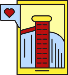 Amusement park ride share, fun memories online