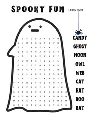 Halloween wordsearch