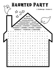 Halloween wordsearch