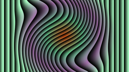 Abstract wavy lines background with smooth transitions and vibrant colors