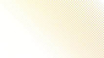 Yellow halftone gradient background, pop art comic style pattern. Modern creative trendy design in vector illustration