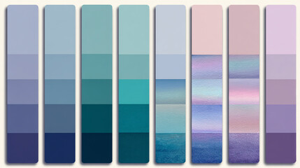Soft gradient transitioning from pale aqua to gentle teal and ending in light lavender, creating a calm, dreamy, and airy background ideal for design, wellness, and serene visual compositions.