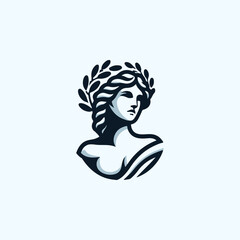 Aphrodite Goddess Logo